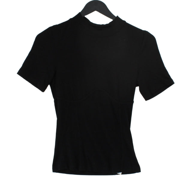 Commense Women's Top S Black 100% Other