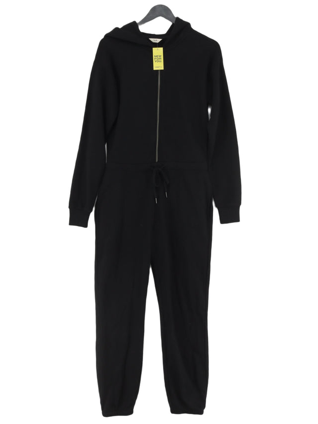 Hush Women's Jumpsuit UK 6 Black Cotton with Polyester