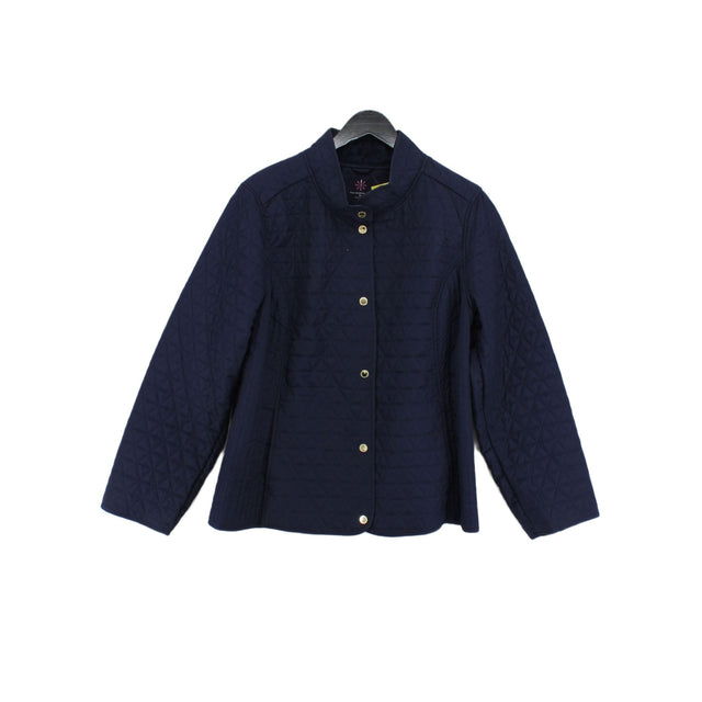 Isaac Mizrahi Women's Coat XL Blue 100% Polyester