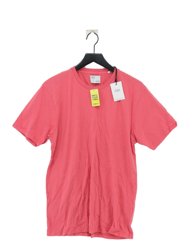 Colorful Standard Women's T-Shirt L Pink 100% Cotton