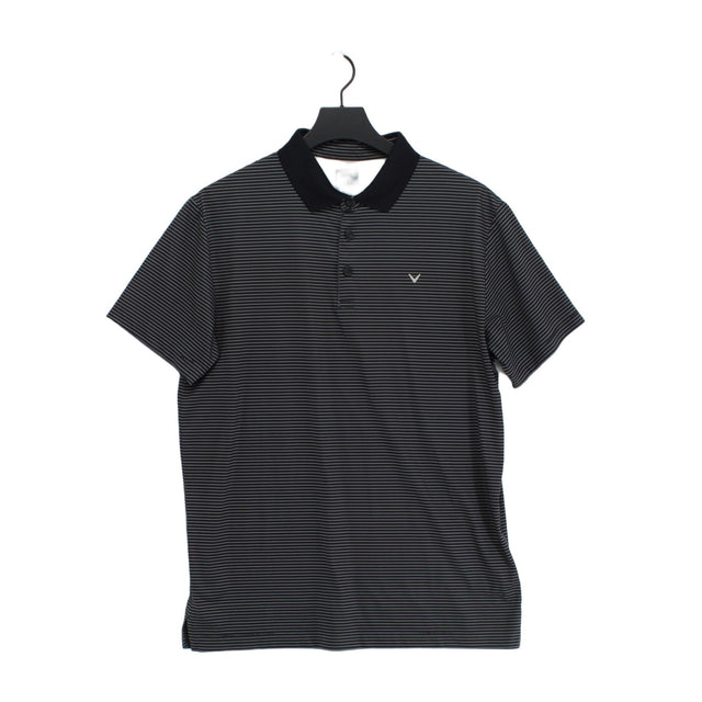 Callaway Men's T-Shirt L Black 100% Polyester