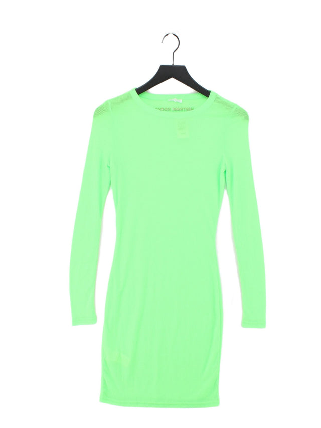 Mistress Rocks Women's Midi Dress M Green 100% Polyester