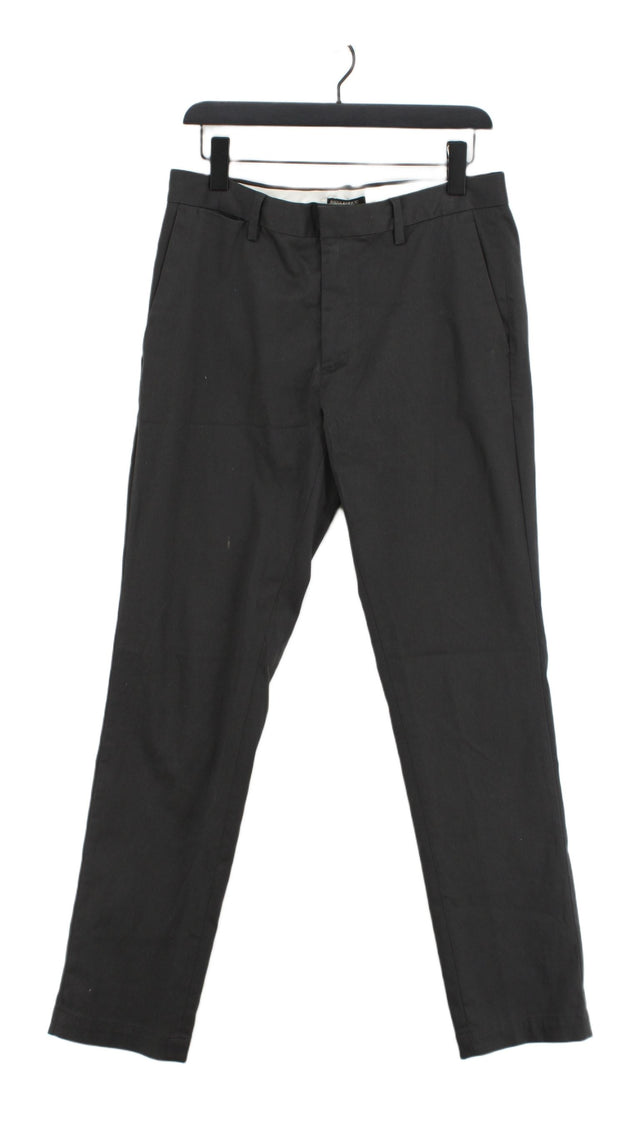 Banana Republic Men's Trousers W 32 in Grey Cotton with Elastane