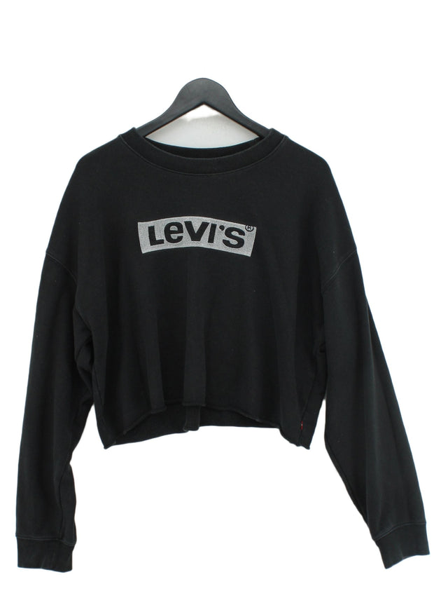 Levi’s Women's Jumper L Black 100% Cotton