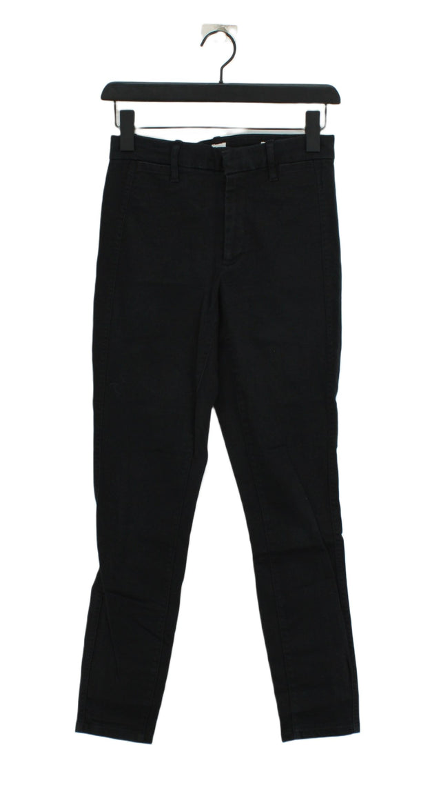 Gap Women's Jeans UK 8 Black Cotton with Elastane, Lyocell Modal, Spandex