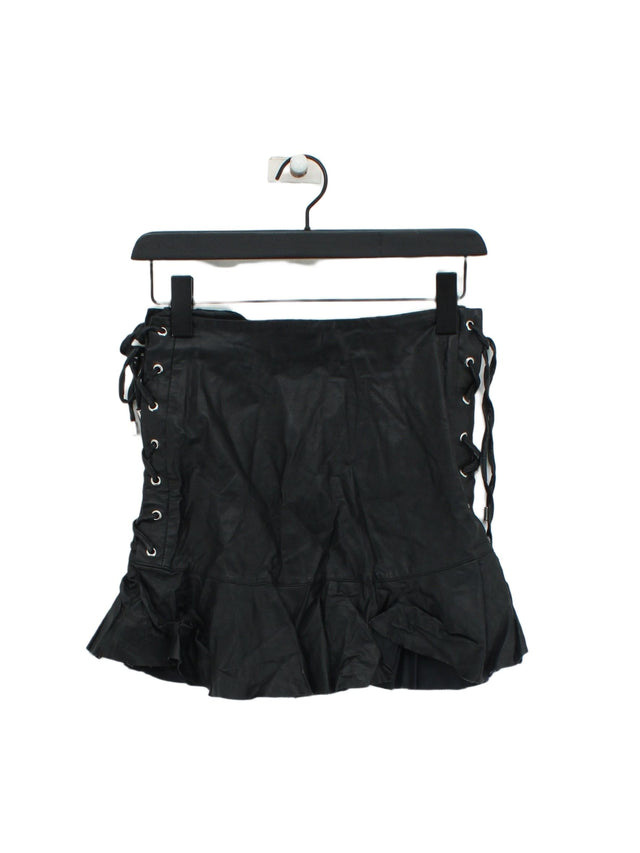 Zara Women's Midi Skirt S Black 100% Other