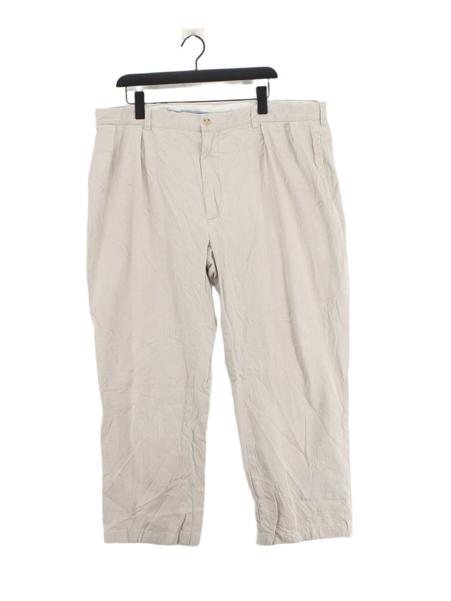 Ralph Lauren Men's Suit Trousers W 42 in; L 30 in Grey 100% Cotton