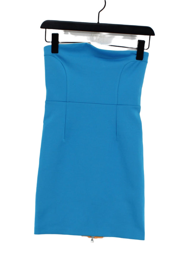 Zara Women's Midi Dress S Blue 100% Other