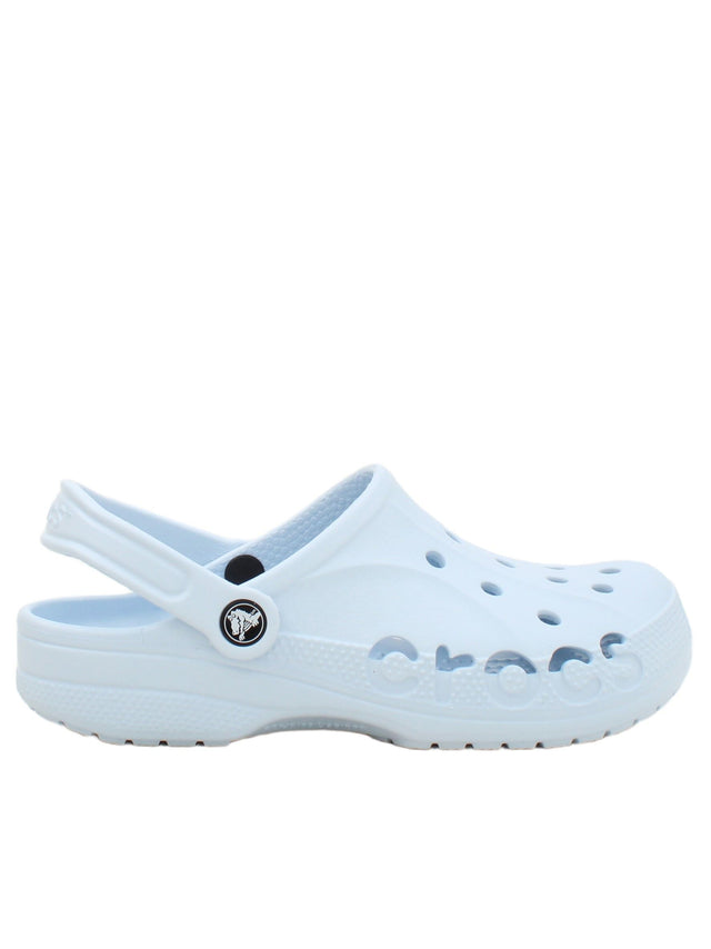 Crocs Women's Flat Shoes UK 5.5 Blue 100% Other