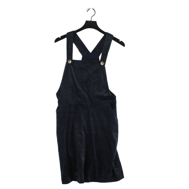 Seen Worn Kept Women's Midi Dress UK 12 Blue Cotton with Elastane, Polyester