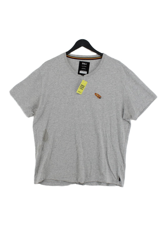 Finisterre Men's T-Shirt XL Grey 100% Cotton