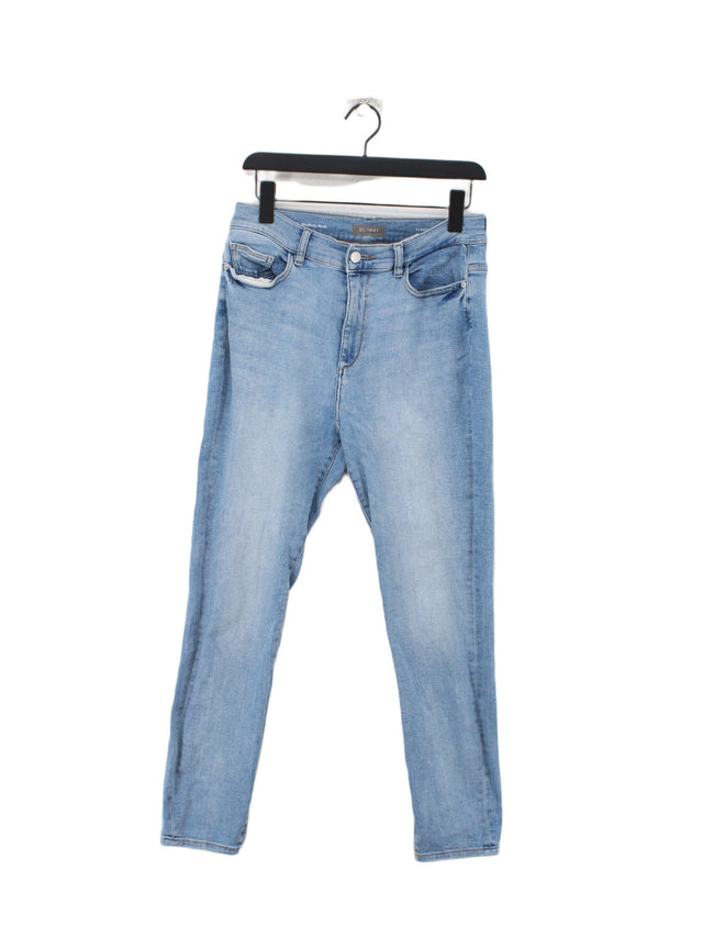DL1961 Women's Jeans W 31 in Blue Cotton with Polyester, Spandex