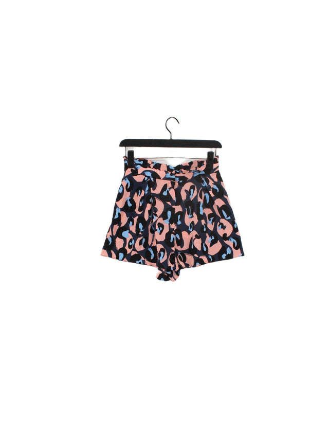 Topshop Women's Shorts UK 8 Pink 100% Polyester