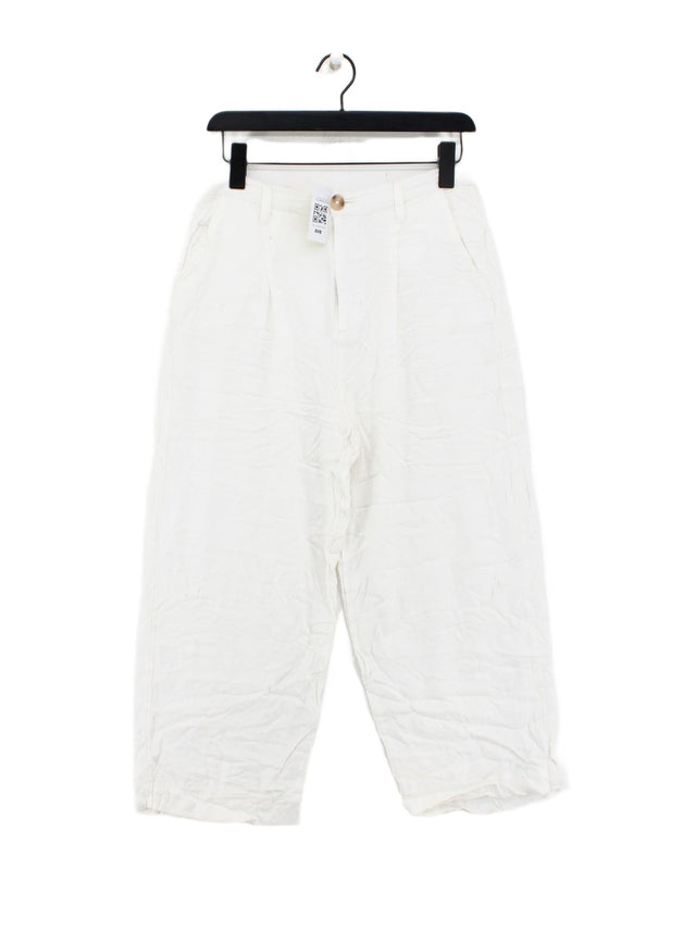 Billabong Women's Trousers UK 20 White 100% Other