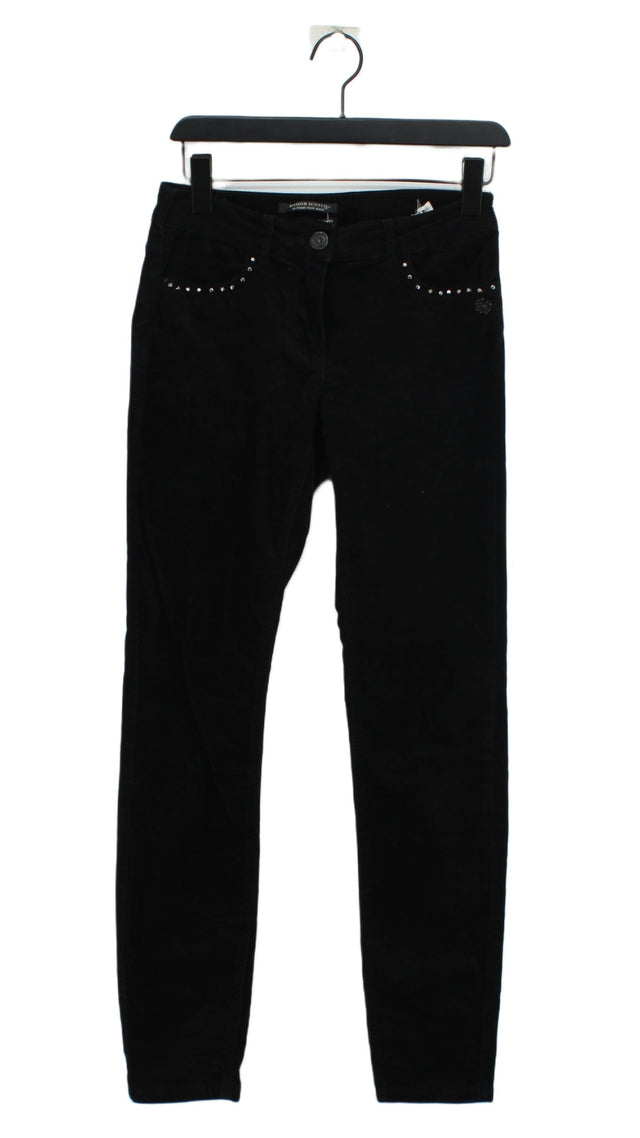 Maison Scotch Women's Jeans W 27 in; L 32 in Black Cotton with Elastane