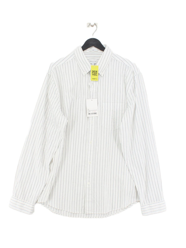 Gant Men's Shirt XL White 100% Cotton
