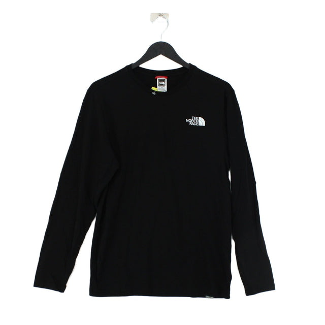 The North Face Men's T-Shirt S Black 100% Cotton
