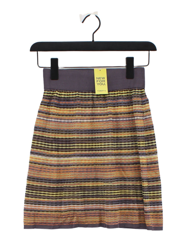 M Missoni Women's Mini Skirt W 22 in Multi 100% Other