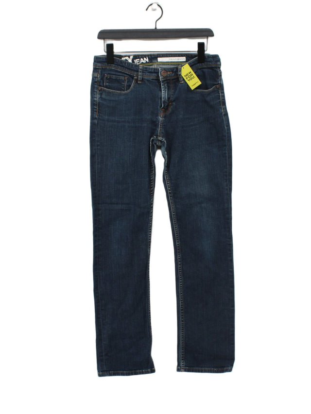 DKNY Men's Jeans W 30 in Blue Cotton with Elastane