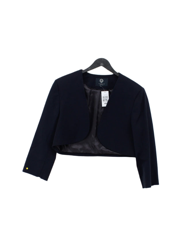 Viyella Women's Jacket UK 14 Blue Other with Elastane, Polyester, Viscose