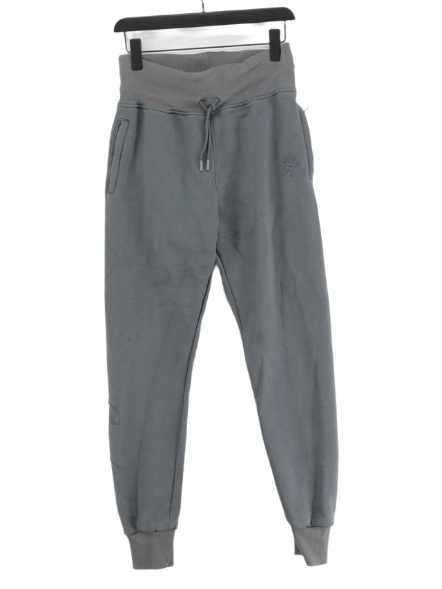 Gym King (GK) Women's Sports Bottoms UK 14 Grey Cotton with Polyester