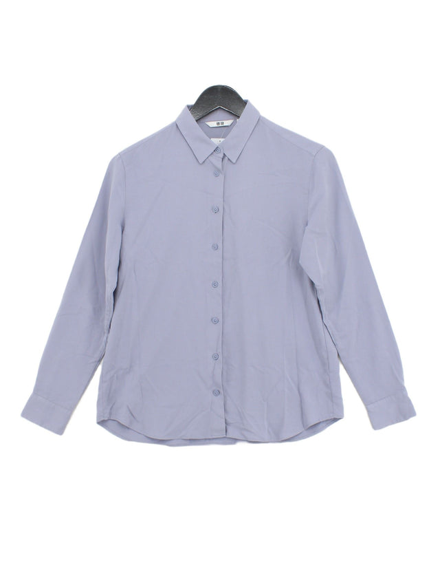 Uniqlo Men's Shirt XS Purple 100% Other