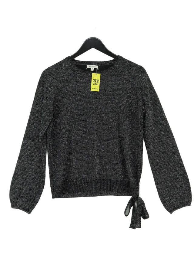 Max Studio Women's Jumper M Black Acrylic with Other