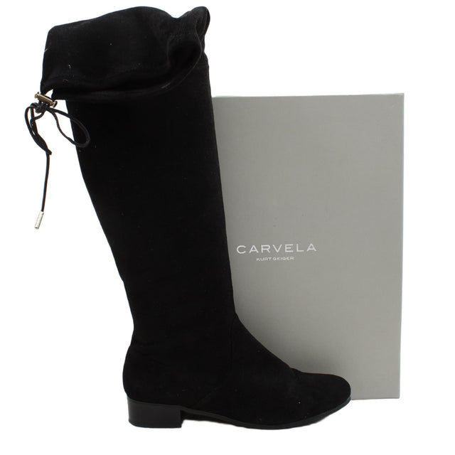 Carvela Women's Boots UK 6 Black 100% Other