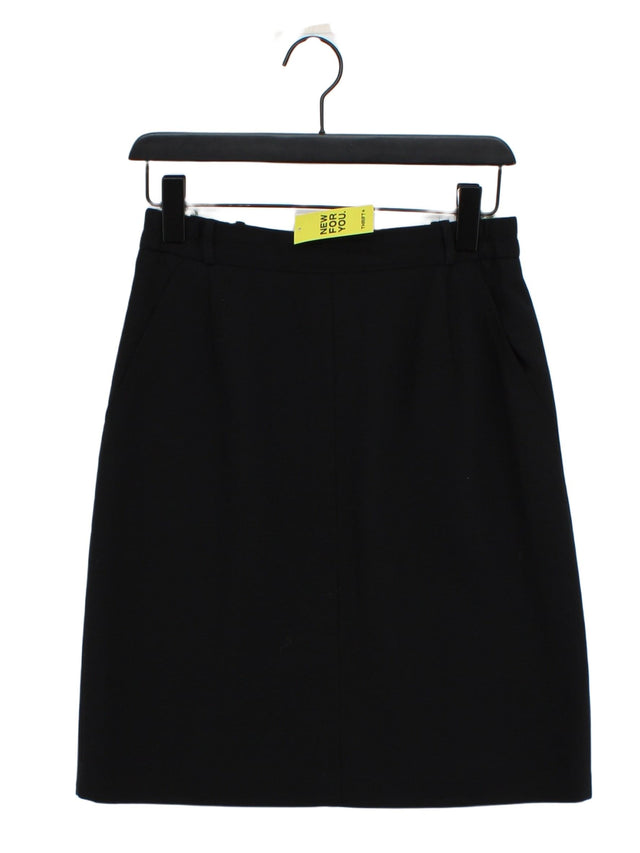 Bianca Women's Midi Skirt UK 10 Black Polyester with Other