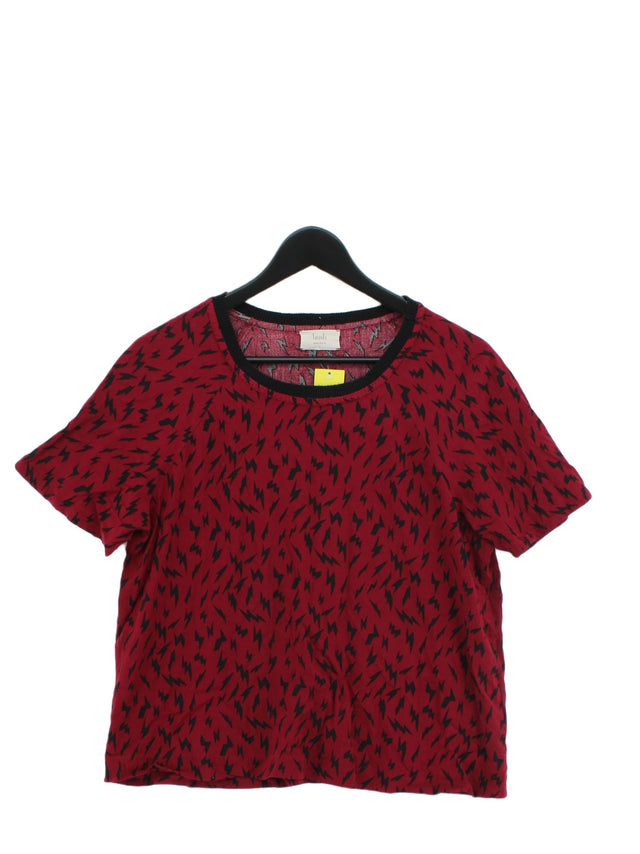 Hush Women's T-Shirt S Red 100% Other