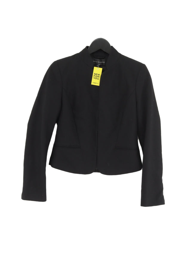 Limited Collection Women's Blazer UK 8 Black Polyester with Viscose