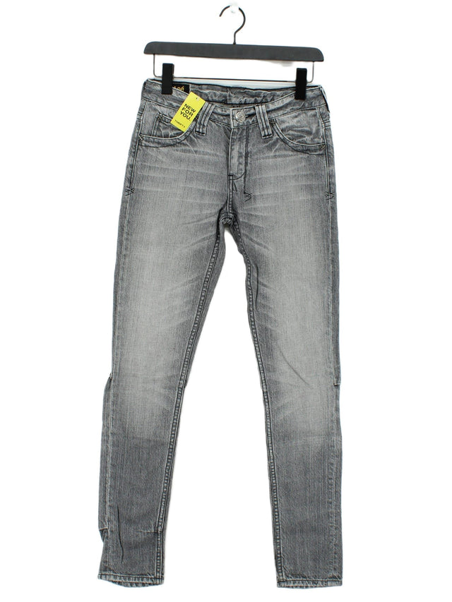 Lee Women's Jeans W 26 in Grey 100% Cotton