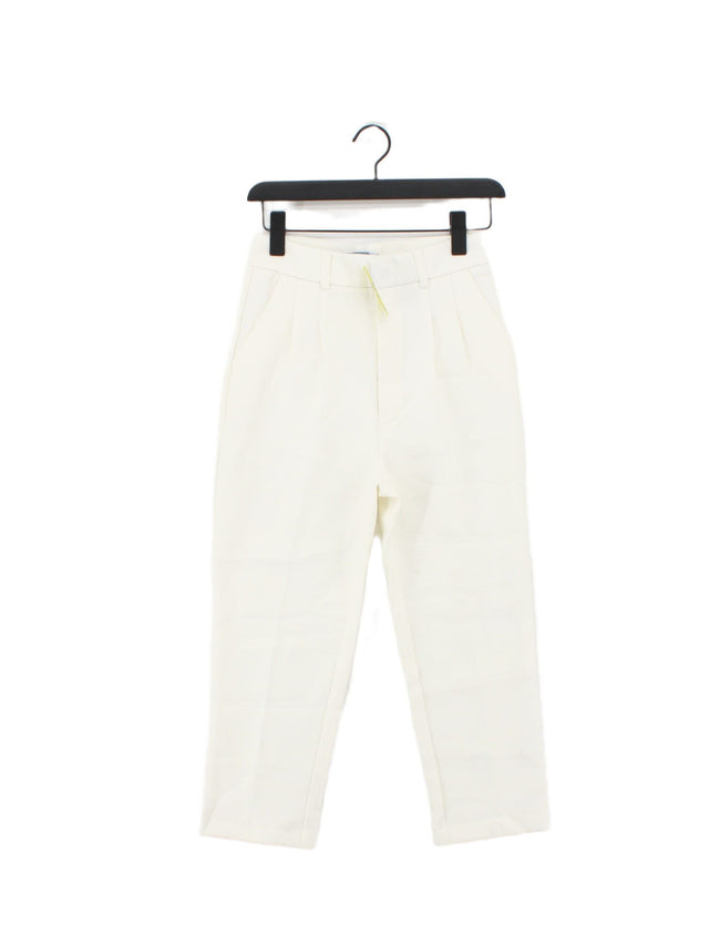 Issa Women's Suit Trousers S White 100% Other