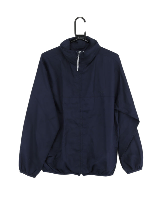Vintage IZOD Men's Jacket S Blue 100% Polyester