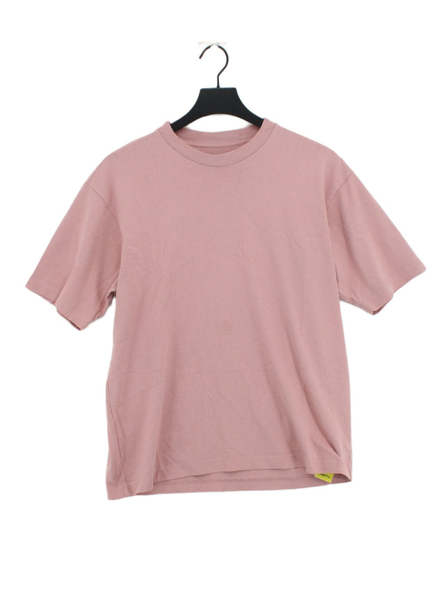 Everlane Men's T-Shirt S Pink 100% Cotton