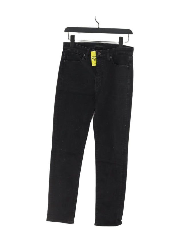 Uniqlo Men's Jeans W 29 in Black Cotton with Elastane, Lyocell Modal