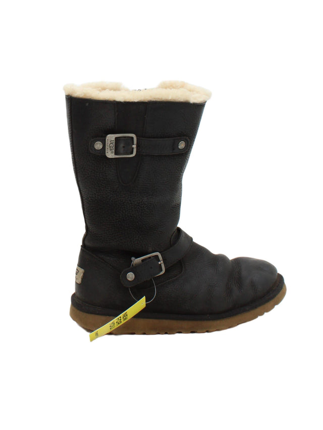 UGG Women's Boots UK 4 Black 100% Other