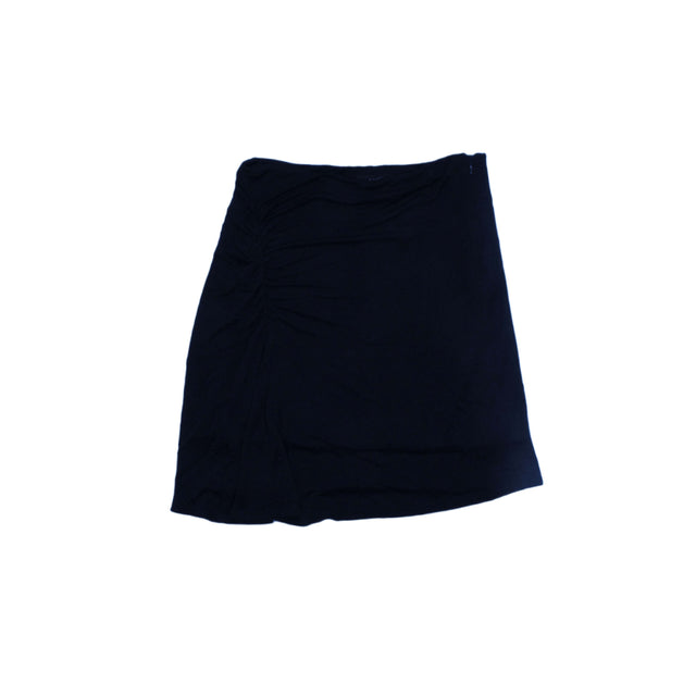 Versace Women's Midi Skirt W 28 in Black 100% Polyester