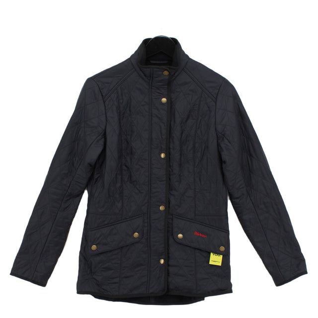 Barbour Women's Coat M Blue Polyester with Polyamide