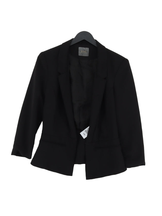 Guess Women's Blazer UK 6 Black Polyester with Elastane
