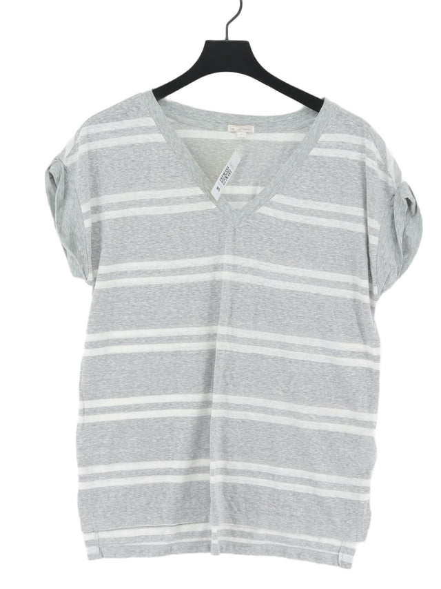 Gap Women's Top M Grey Cotton with Polyester