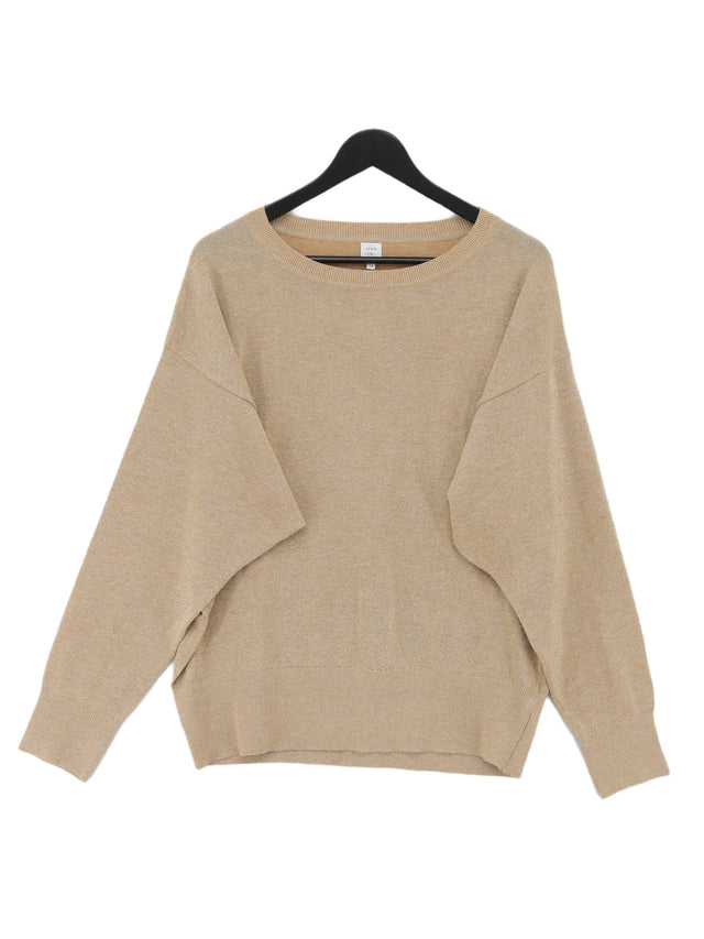 John Lewis Women's Jumper UK 14 Gold