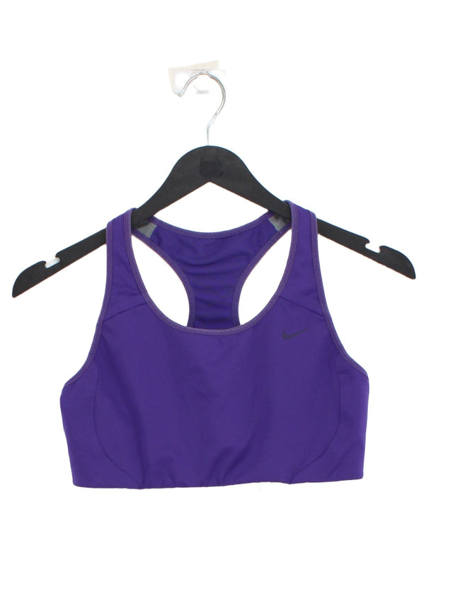 Nike Women's Top M Purple 100% Other