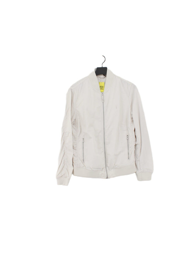 AllSaints Men's Jacket XS White 100% Cotton