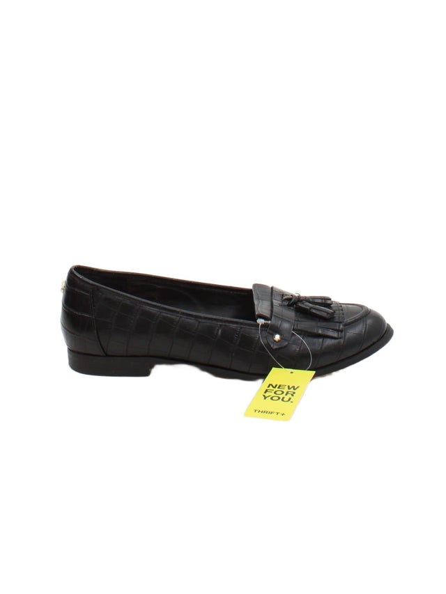 Carvela Women's Flat Shoes UK 7.5 Black 100% Other
