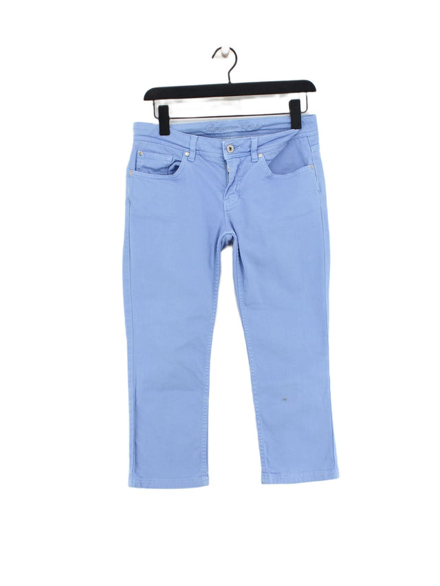 Crew Clothing Women's Jeans UK 8 Blue Cotton with Elastane