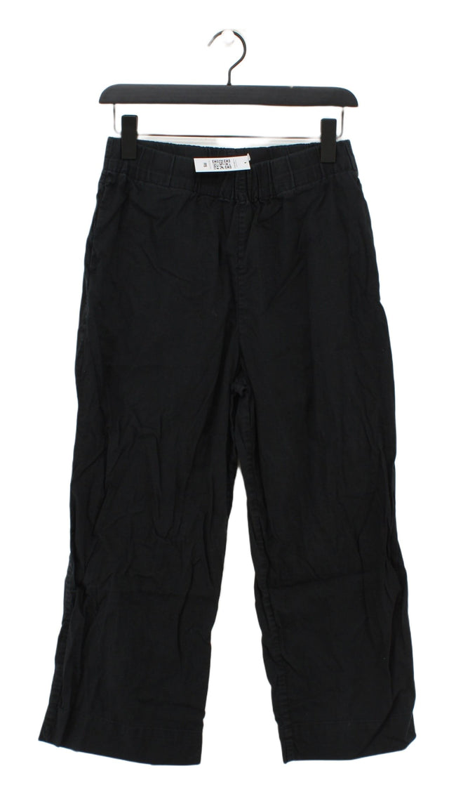 Monki Women's Suit Trousers S Black 100% Cotton