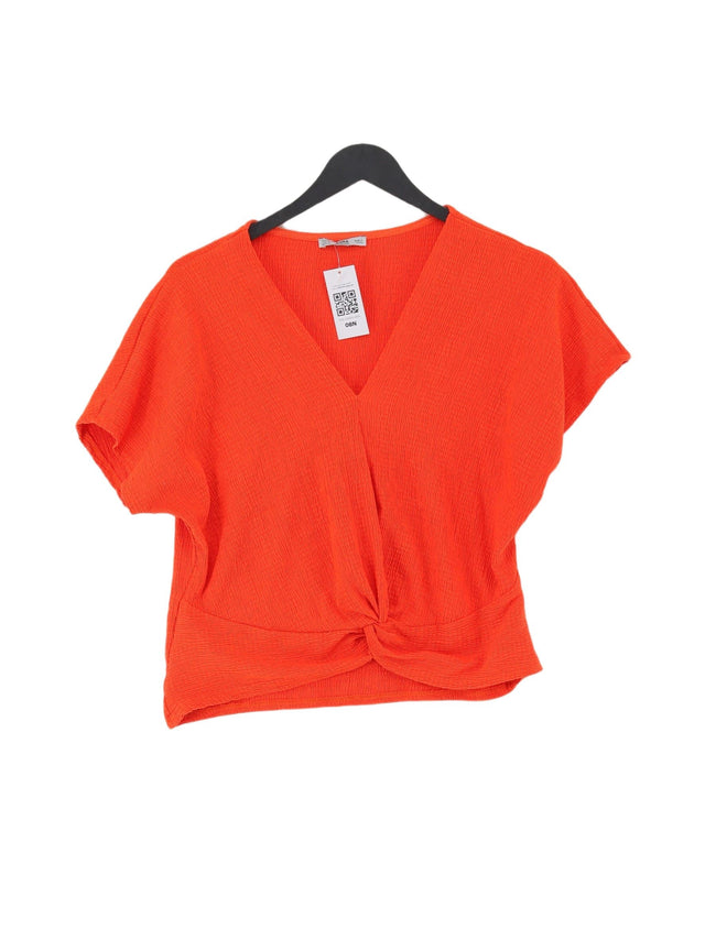 Zara Women's Blouse S Orange 100% Other