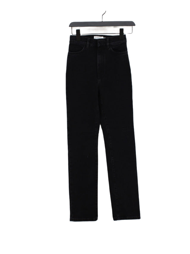 & Other Stories Women's Jeans UK 4 Black Cotton with Elastane