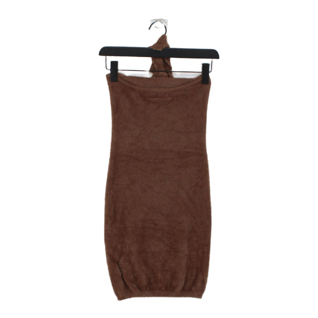 Motel Rocks Women's Mini Dress XS Brown 100% Nylon